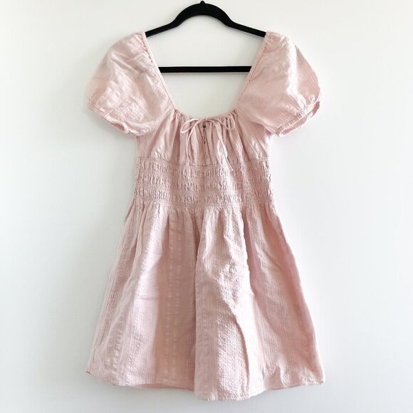 Aritzia Dresses & Skirts - Sunday Best Puff Sleeve Mini Dress